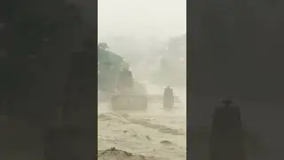 Heavy Rainfall in Mandi | Panchvaktra Temple Mandi Himachal Pradesh #himachal