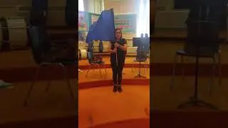 STEM Middle School Color Guard Video - Stars and Stripes