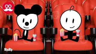 The Silly Of Steven & Max Minis Ep 5 - Mr. Boss and Binky watch a movie in the cinema