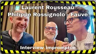 Laurent Rousseau et Philippe Rossignolo de Fauve Guitar Parts au MIGS 2025