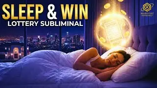 Sleep Programming: Manifest Your Lottery Jackpot TONIGHT (Rain Sounds | Subliminal)