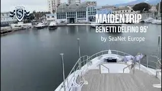 SeaNet Europe - Maidentrip Benetti Delfino 95'