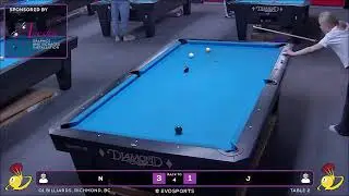 N vs J - Q1 BILLIARDS - TABLE 2 | EvoSports