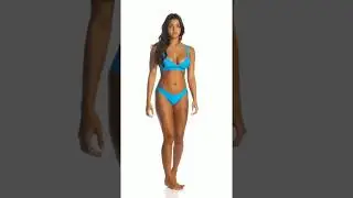 PilyQ Tropics Stitched Bikini Bottom | SwimOutlet.com