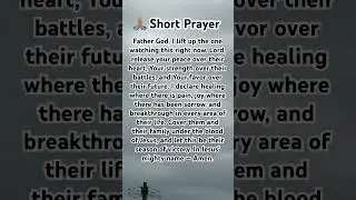A Quick Prayer of Breakthrough Over Your Life #BreakthroughPrayer #PrayerForYou #FaithInAction