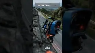 Survival Chance With 600MPH Instant Speed #beamngdrive #beamng #beamcrashes #instantspeed