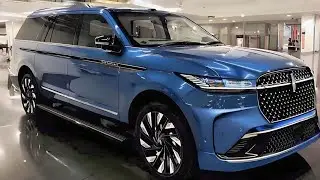 2025 Lincoln Aviator Black Label - Exterior Interior Walkaround - 2024 LA Auto Show