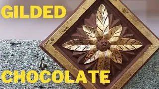 Шоколадное золочение сусальным золотом