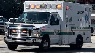 Crozer Health EMS MICU 82 Responding 9-14-23