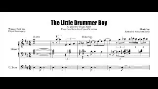 Beegie Adair - The Little Drummer Boy - Sheet music transcription (Jazz Piano)
