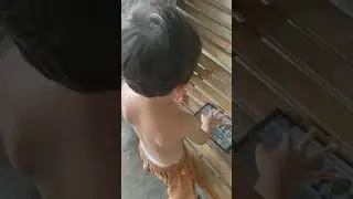 DentAbu dari kecil sampe sekarang ga pake baju dan ga pake sendal aneh #anak #badut