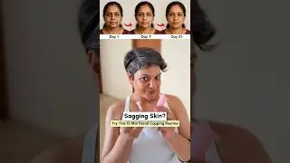 Just 10 mins🕑 and no more sagging skin!!