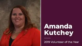 Amanda Kutchey, MFB's 2019 Volunteer of the Year