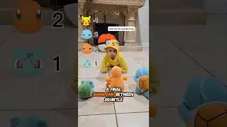 Babies pick starter pokemon