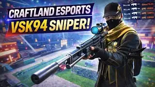 This VSK94 Sniper Is BROKEN 😳 | Free Fire Craftland Esports @SxGAstro 