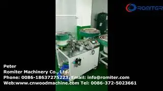 Full Automatic Wooden Fastener Clothes Peg Assembling Machine
