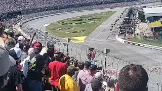 Start of 2025 Jack Link's 500 at Talladega (Grandstand View)