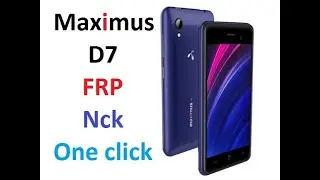 Maximus D7 FRP Unlock Nck. Maximus D7 google account remove