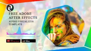 Free After effects template Audio Visualizer