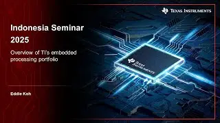 Overview of TI&rsquo;s embedded processing portfolio