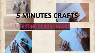 ✨ Testing out viral school hacks by 5 minutes crafts (tamil)/#snekasuperdairy/