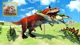 Carnotaurus Simulator Survival: Battle With 6 Types Of Dinosaur - Android Gameplay