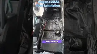 wagon r 2023 floor lamination installing #shorts #carporium #lamination #wagonr