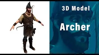 Archer 3D Model: Download - 3Ds Max | PROmax3D