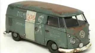 Hasagawa 1967 Volkswagen type 2 Delivery Van 1-24 scale part 2.