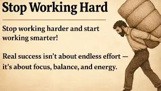 Work Smart, Not Hard: Protect Your Energy & Achieve Real Success 🔥