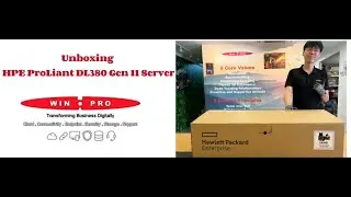 Professional Unboxing: HPE ProLiant DL380 Gen 11 Server by Win-Pro Engineer