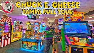 Inside Chuck E. Cheese Tampa Arcade and Playground (Feb 2026) [4K]