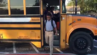 First day of school at Austin Achieve