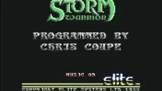 Storm warrior title tune c64