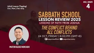THE CONFLICT BEHIND ALL CONFLICTS | Sabbath School Lesson 4 | 4Q 2025