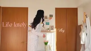 Vlog cuộc sống gần đây của mình: trang trí phòng, làm syrup Earl grey pha matcha, đi dạo biển,...