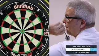 Jan Verhaas - What Does He Score? - 'The 9 Dart Challenge'  🎯