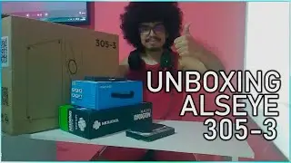 UNBOXING Alseye 305-3 + instala&ccedil;&atilde;o do meu SETUP BOMBA