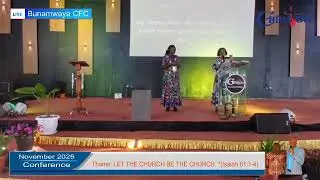 November Conference Day 2: The seven (7) Mountains of influence and the Church || Pr James Masawi.