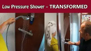 Showery Mk2 Shower Head For Poor Water Flow