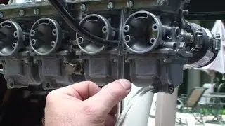 Setting Float Height - Mikuni Carburetor - Yamaha Fj600