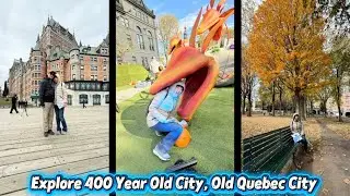 Majestic Princess| Explore 400 Year Old City, Old Quebec City| Kh&aacute;m Ph&aacute; Th&agrave;nh Phố Cổ Quebec Canada 