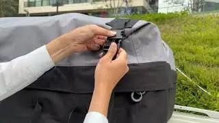 Rooftop Cargo Carrier Bag, Anti-Tear Fabric Waterproof Car Roof Bag