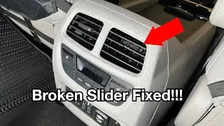 Honda pilot rear AC vent slider fix