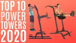 Top 10: Best Power Towers in 2020 / Dip Station Pull Up Bar for Home Gym / Strength Training Workout