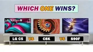 LG C5 vs TCL C8K vs Samsung S90F | OLED vs QD‑Mini LED | 2025 TV Comparison Guide