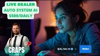 Make $500 Daily on Craps Live Dealer at Stake.com | LEVEL UP FAST TO DIAMOND