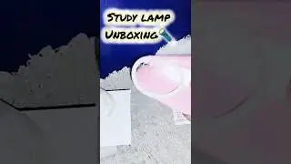study lamp for student 💡unboxing of study lamp🔥🔥#unboxing #shorts   #vlog