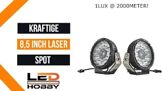 KRAFTIGE LASER LED 8,5 INCH