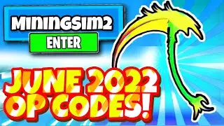 JUNE *2022* ALL NEW SECRET OP CODES In Mining Simulator 2! Roblox MINING SIMULATOR 2 Codes
